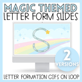 Continuous Animated Letter Formation Slides | Handwriting 