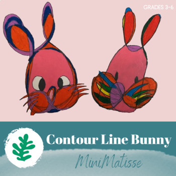 Preview of Continuous Line Bunny Drawings