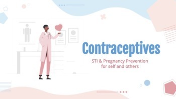Preview of Contraceptives Virtual Classroom / Webquest