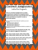 Contract Assignment {Novel Activities}