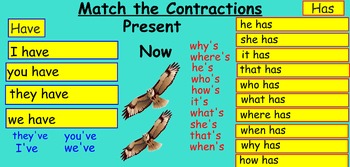 Preview of Contraction Activity