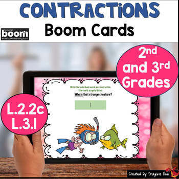 Preview of Contraction Digital Boom Cards  L.2.2c  L.3.1