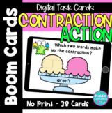 Contraction Boom Cards - Distance Learning