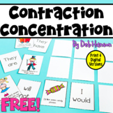 Contraction Memory Game in Print and Digital
