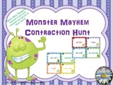 Contraction Scavenger Hunt {monster theme}
