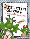 Contraction Surgery - A Differentiated Contractions Unit Packet