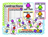 Contraction Task Cards