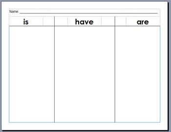 Preview of Contraction Word Sort