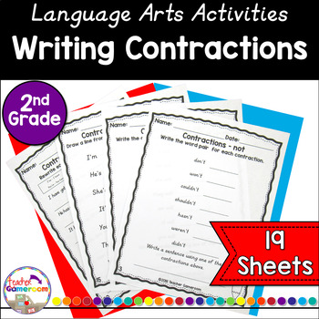 Preview of Contractions Worksheets