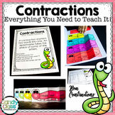 Contractions Activities Bundle: An Everything 2nd Grade Gr