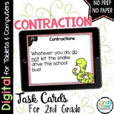 Contractions 2nd Grade Grammar Center Activity Google Slid