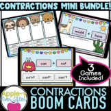 Contractions 3 Game Bundle | Boom Cards  | Grammar
