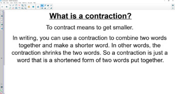 Preview of Contractions