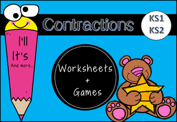 Preview of Contractions Activity Pack