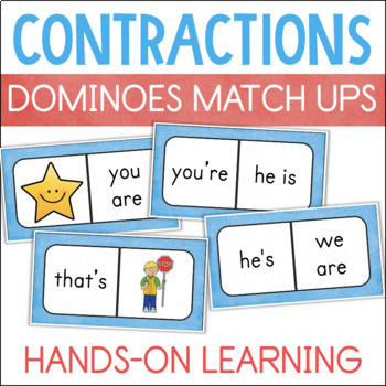 Preview of Contractions with Not Is Have Will Games Activities Reading Center Stations