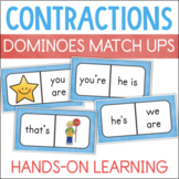 Contractions with Not Is Have Will Games Activities Readin