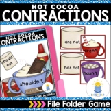 Contractions File Folder Game