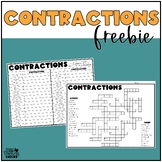 Contractions Freebie