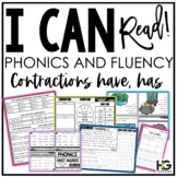 Contractions HAVE HAS | Phonics Fluency and Reading Compre