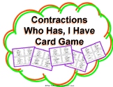 Contractions I Have Who Has Card Game