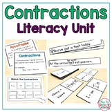 Contractions Literacy Unit - Special Education Hands On Unit