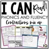 Contractions MIX UP | Phonics Fluency and Reading Comprehe