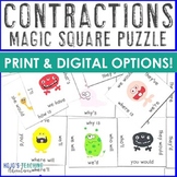 Contractions Game Worksheet Alternatives, Activities, Cent