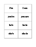 Contractions Matching Game