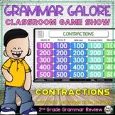 Contractions PowerPoint Game Show for 2nd Grade
