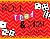 Contractions- Roll, Read, and Color
