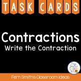 Contractions Task Cards - Write the Contraction
