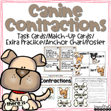 Contractions Task Cards, Anchor Chart, Extra Practice and More!