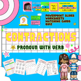 Contractions Worksheet & Lesson | Contraction Pronoun + Ve