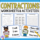 Contractions Worksheets & Activities