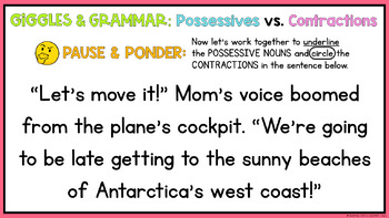 Possessive Pronouns & Contractions: Definition & Examples - Video & Lesson  Transcript