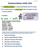 Contractions with Not - Grade 3 - Wonders Reading Unit 4 Week 2