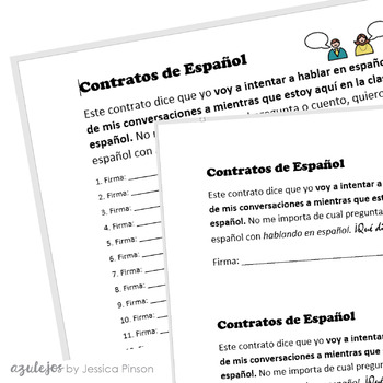 assignment agreement in spanish