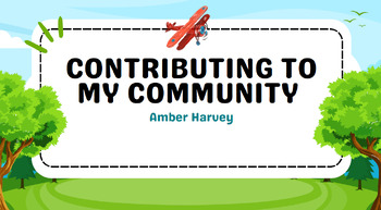 Preview of Contributing to my community - a helpful presentation