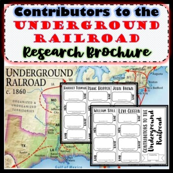 good research topics for underground railroad