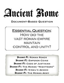 Control and Unity in Ancient Rome DBQ