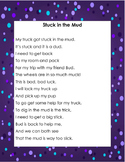 Controlled Reading Poem for Digraph -ck With Comprehension