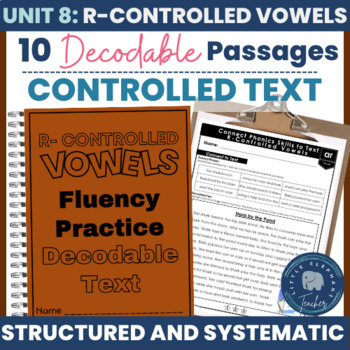Preview of Controlled Text Decodable Readers Passages - Older Students R-Controlled Vowels
