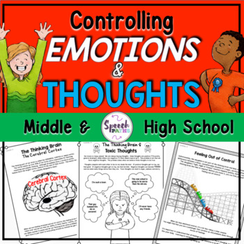 Preview of Emotional Regulation Activities for Middle & High School