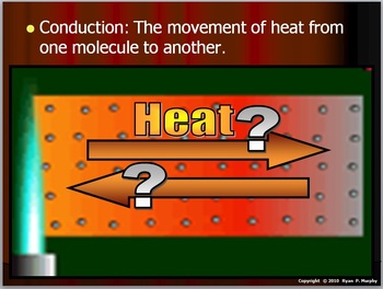 Preview of Thermodynamics, Heat Transfer, Convection, Conduction, Radiation Lesson Bundle