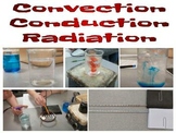 Convection, Conduction Radiation Thermal Energy Transfer Lab