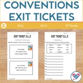 Capital Letters Commas and Quotation Marks  Exit Tickets