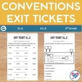 Conventions Exit Tickets