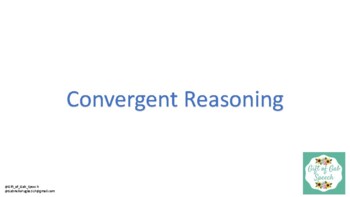 Preview of Convergent and Divergent Reasoning