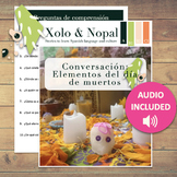 Conversación de elementos de día de muertos│Conversation e