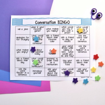 Salas de Conversación Bingo